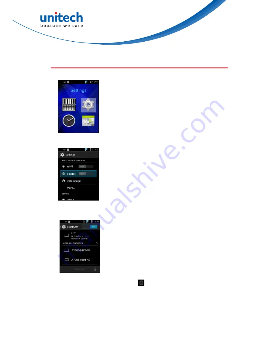 Unitech HT 1 User Manual Download Page 37