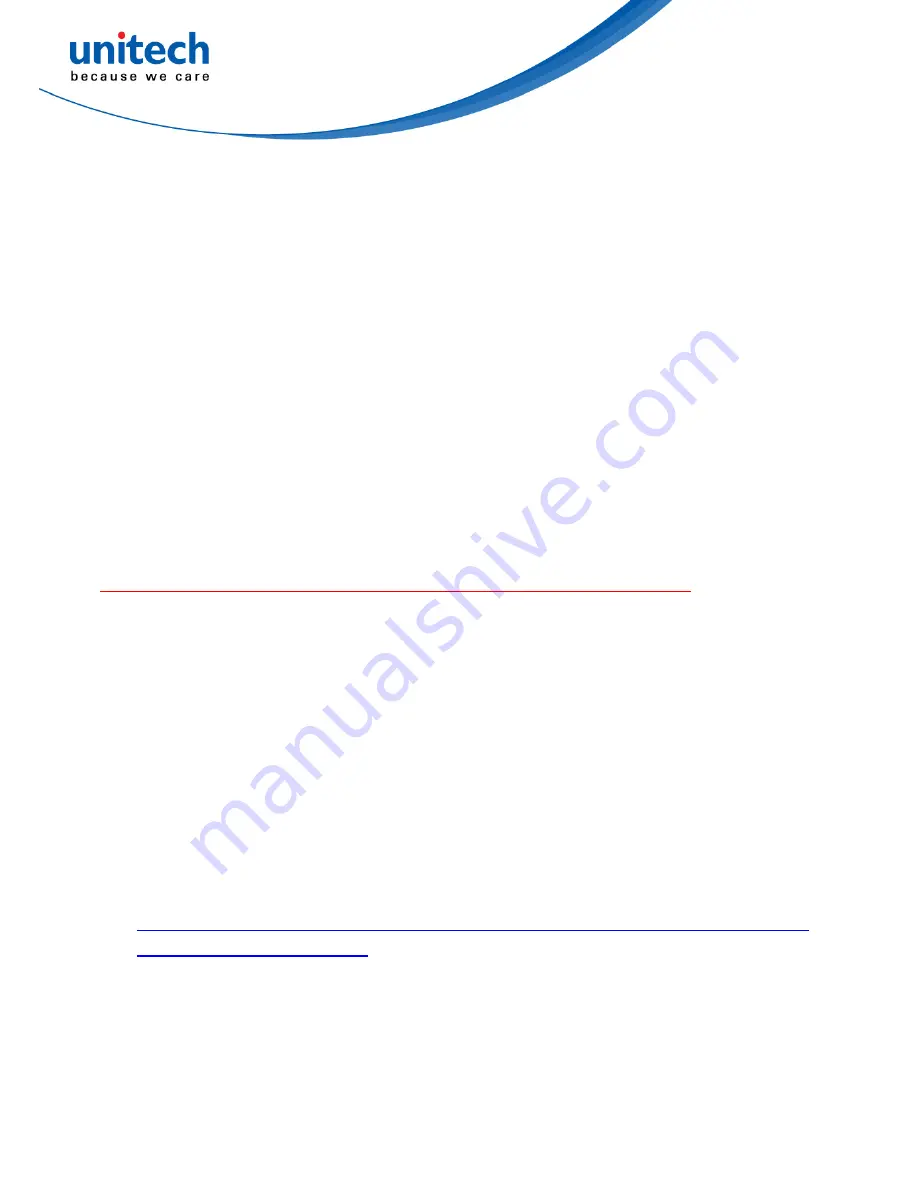 Unitech HT682 User Manual Download Page 37