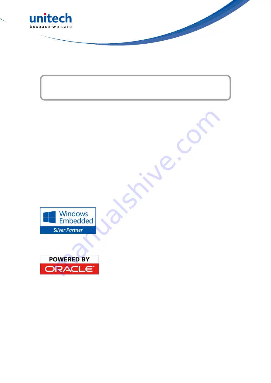 Unitech PA400 User Manual Download Page 3