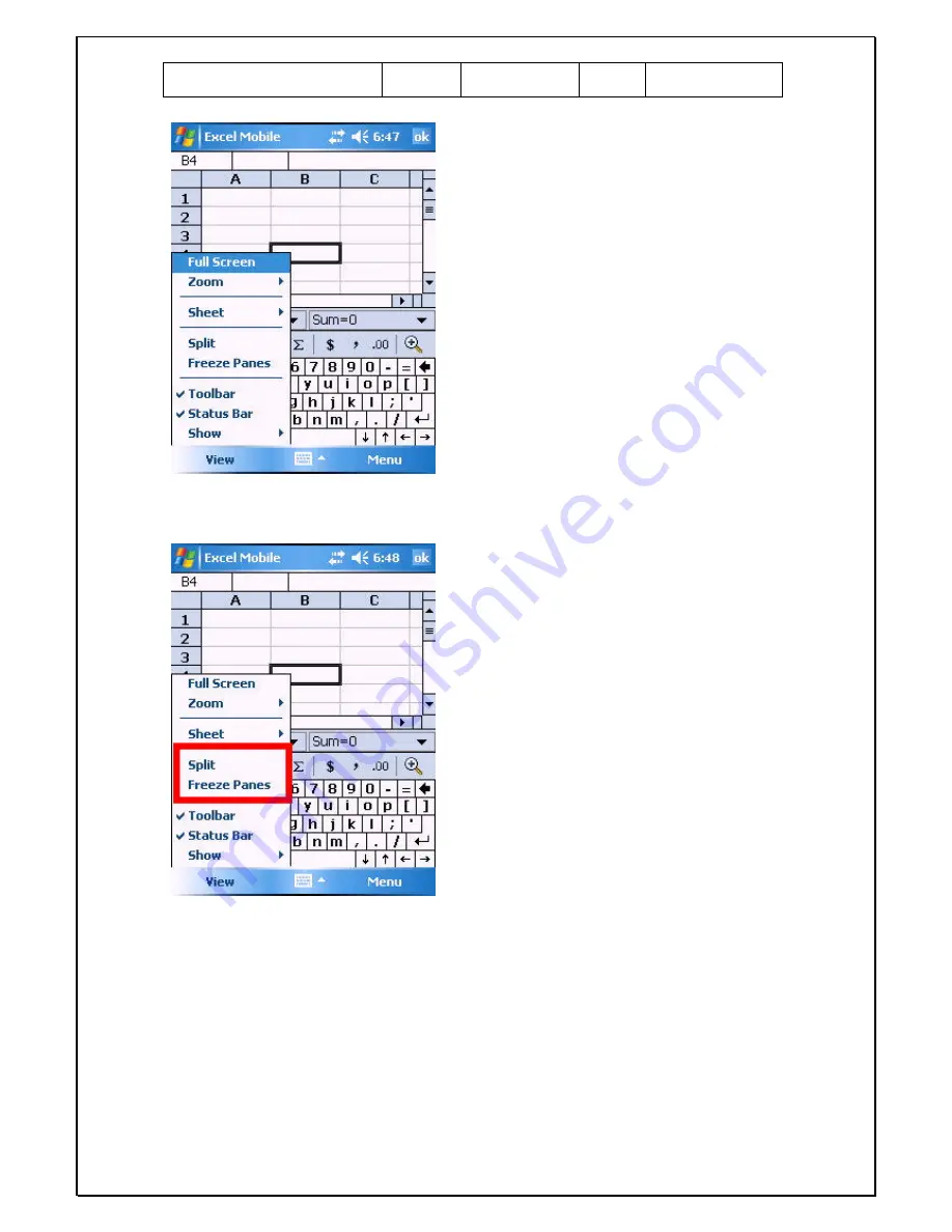 Unitech PA500 Operation Manual Download Page 51