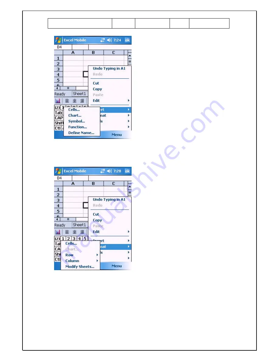 Unitech PA500 Operation Manual Download Page 53