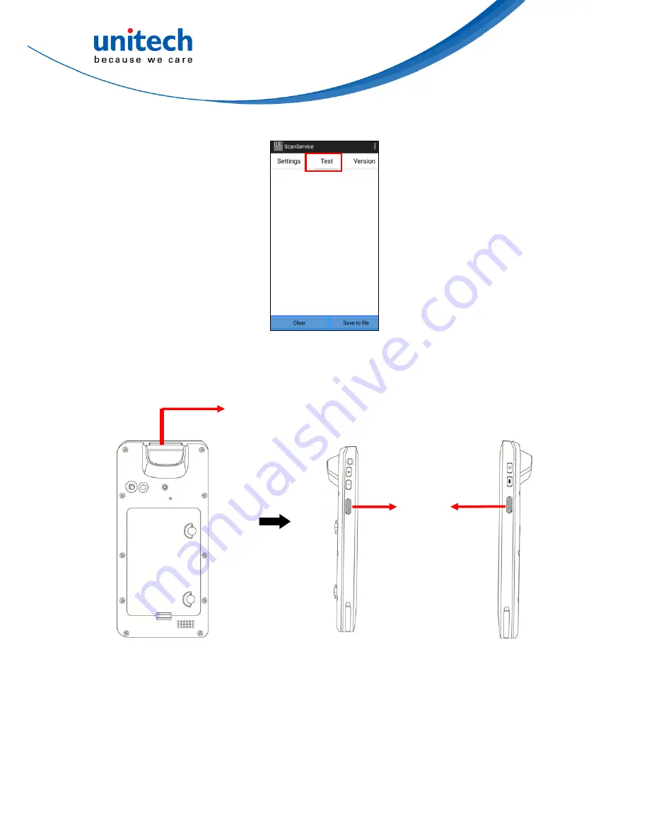 Unitech PA720 User Manual Download Page 61