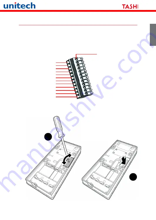 Unitech Tashi MT380 Proximity Quick Reference Manual Download Page 6