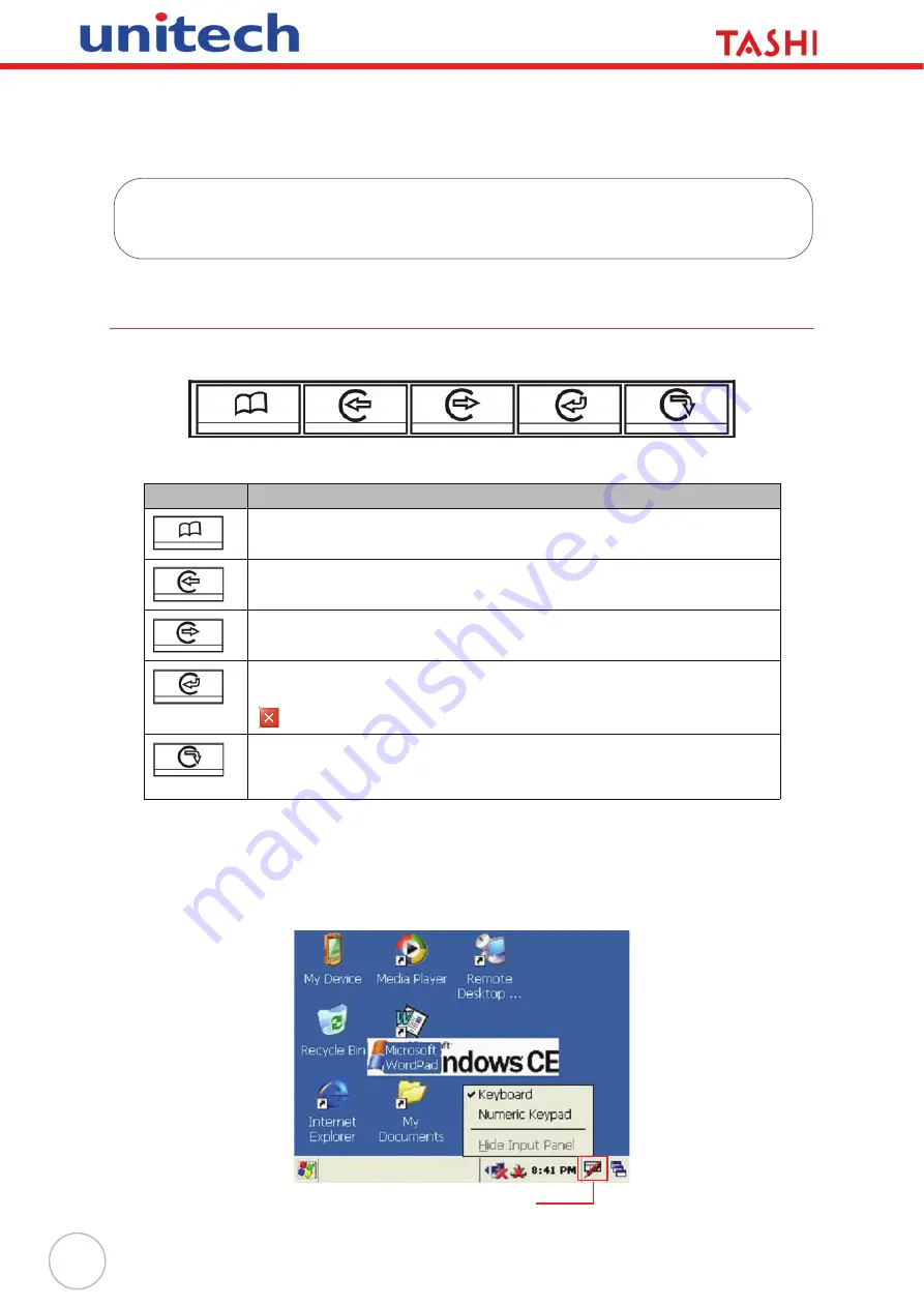 Unitech Tashi MT380 Proximity User Manual Download Page 10