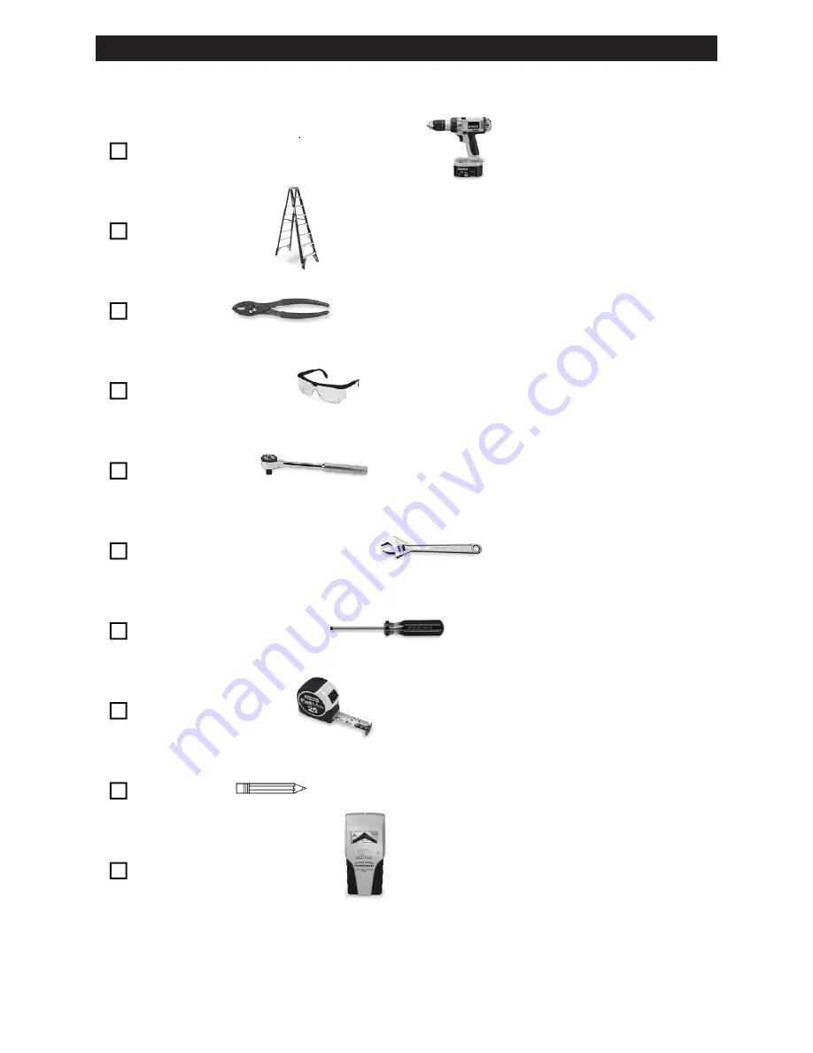 V-Bro Products Garage Gator GGR125 Installation And Operating Instructions Manual Download Page 4