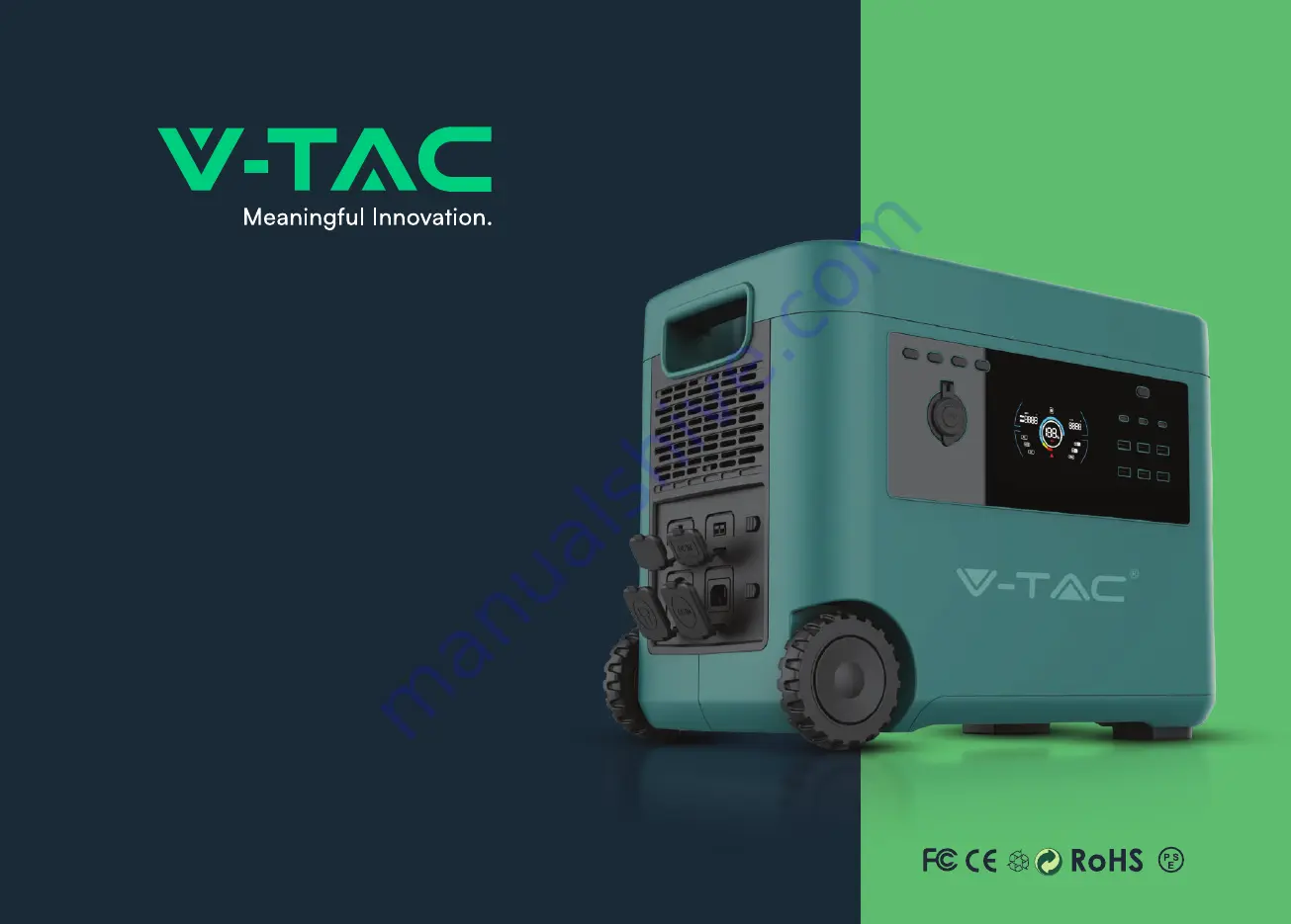 V-TAC 80133970 Скачать руководство пользователя страница 5