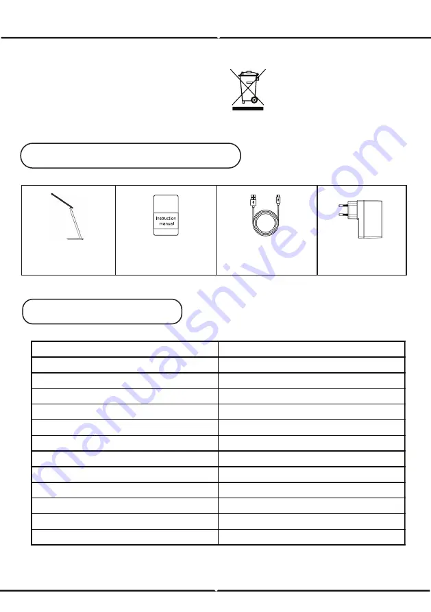 V-TAC 8604 Instruction Manual Download Page 6