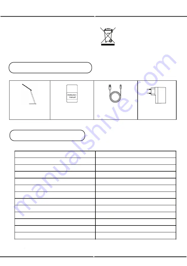 V-TAC 8604 Instruction Manual Download Page 26