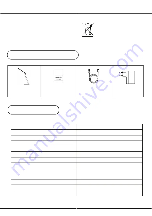 V-TAC 8604 Instruction Manual Download Page 34