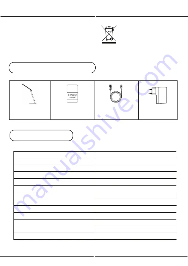 V-TAC 8604 Instruction Manual Download Page 46