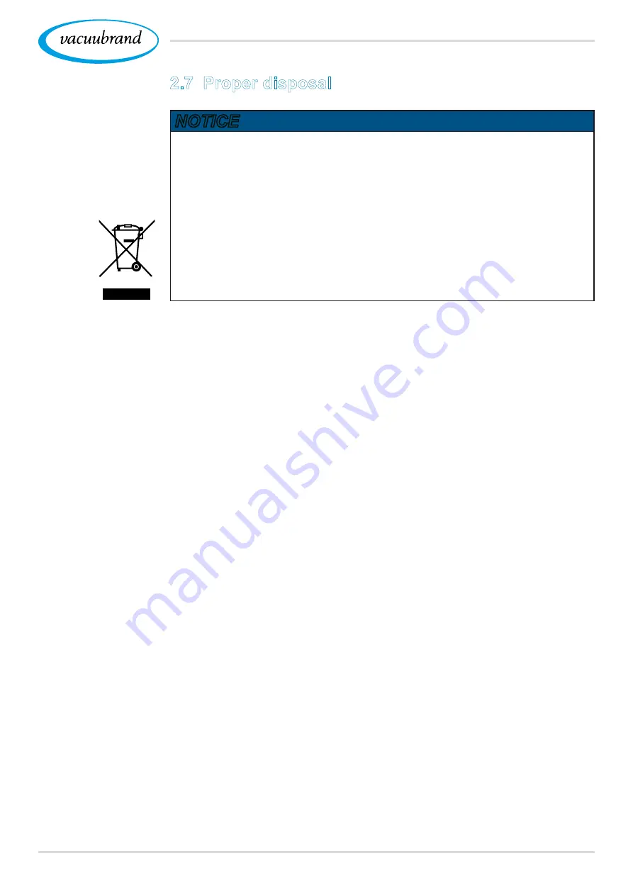 vacuumbrand PC 510 select Instructions For Use Manual Download Page 23