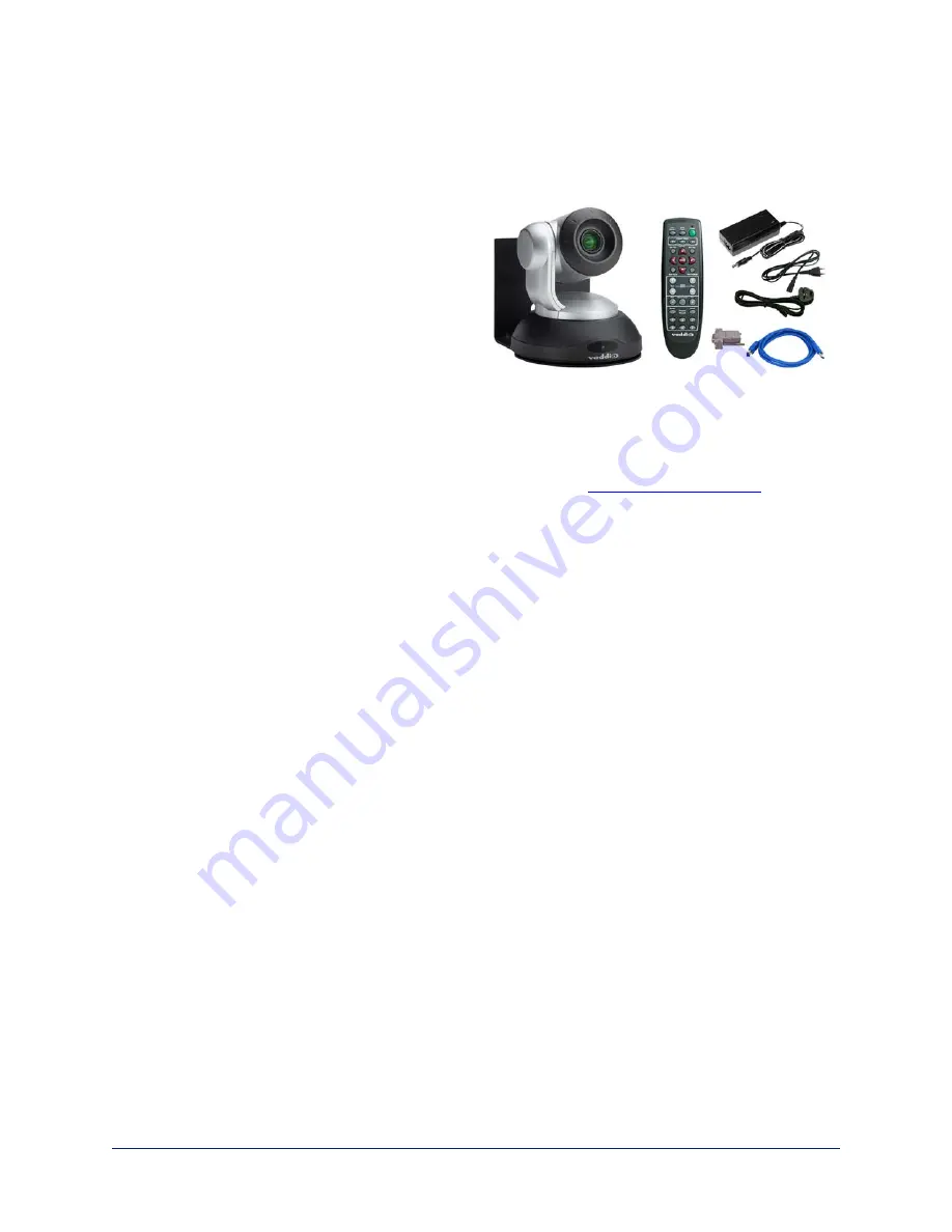 VADDIO ClearSHOT 10 USB Integrator'S Complete Manual Download Page 7