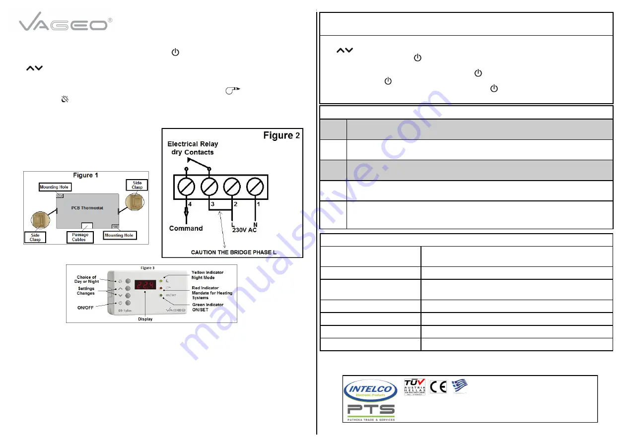 Vageo DT-1 Plus Manual Download Page 2