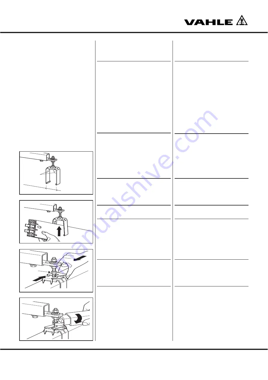 Vahle KBH Mounting Instructions - Maintenance Download Page 5