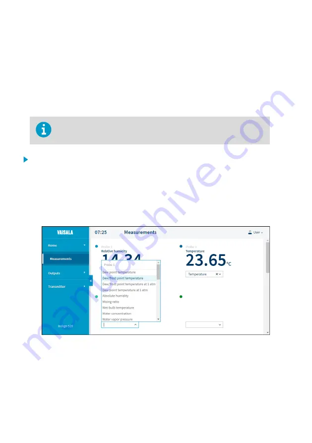 Vaisala Indigo 500 Series User Manual Download Page 58