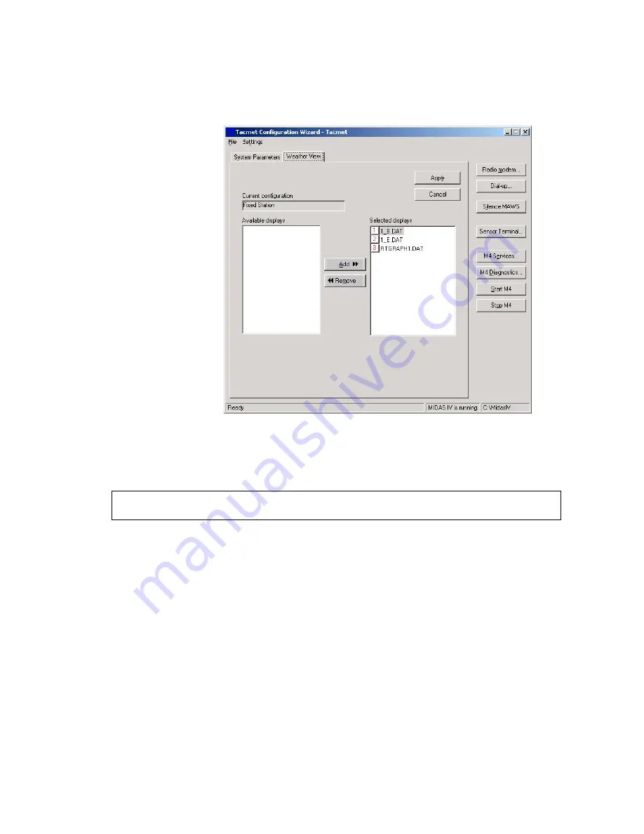 Vaisala TACMET MAWS201MP User Manual Download Page 61