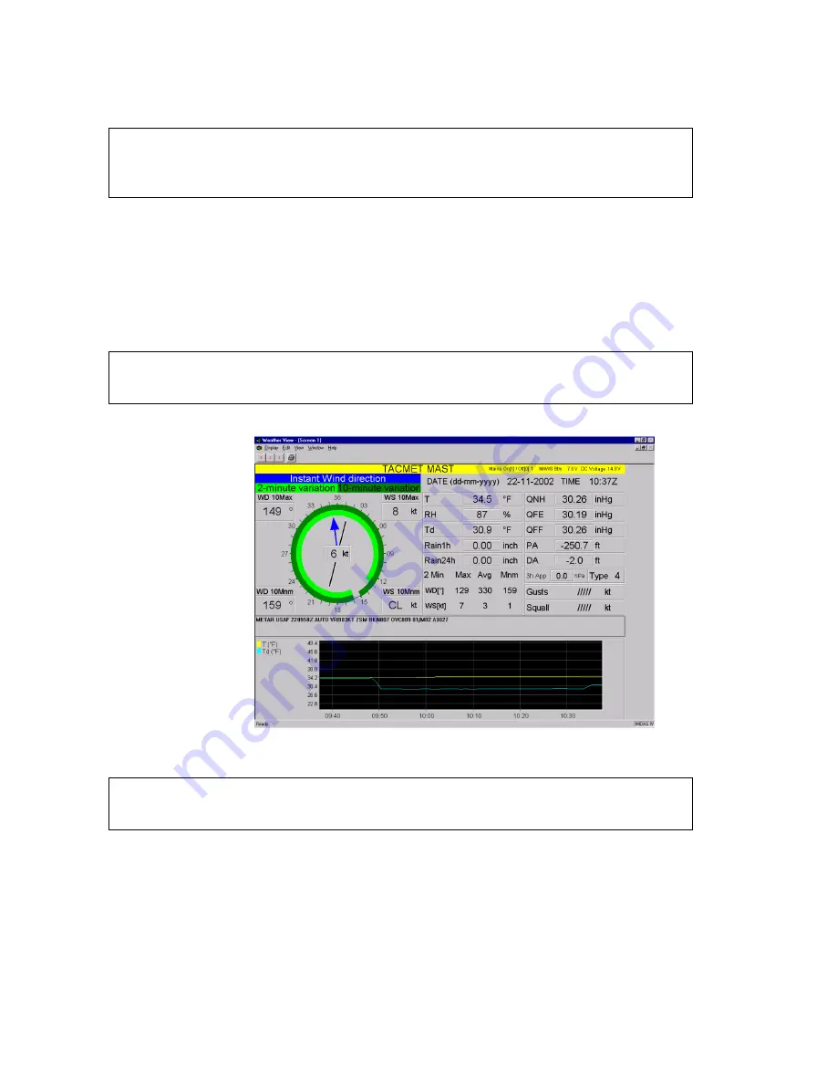 Vaisala TACMET MAWS201MP User Manual Download Page 62