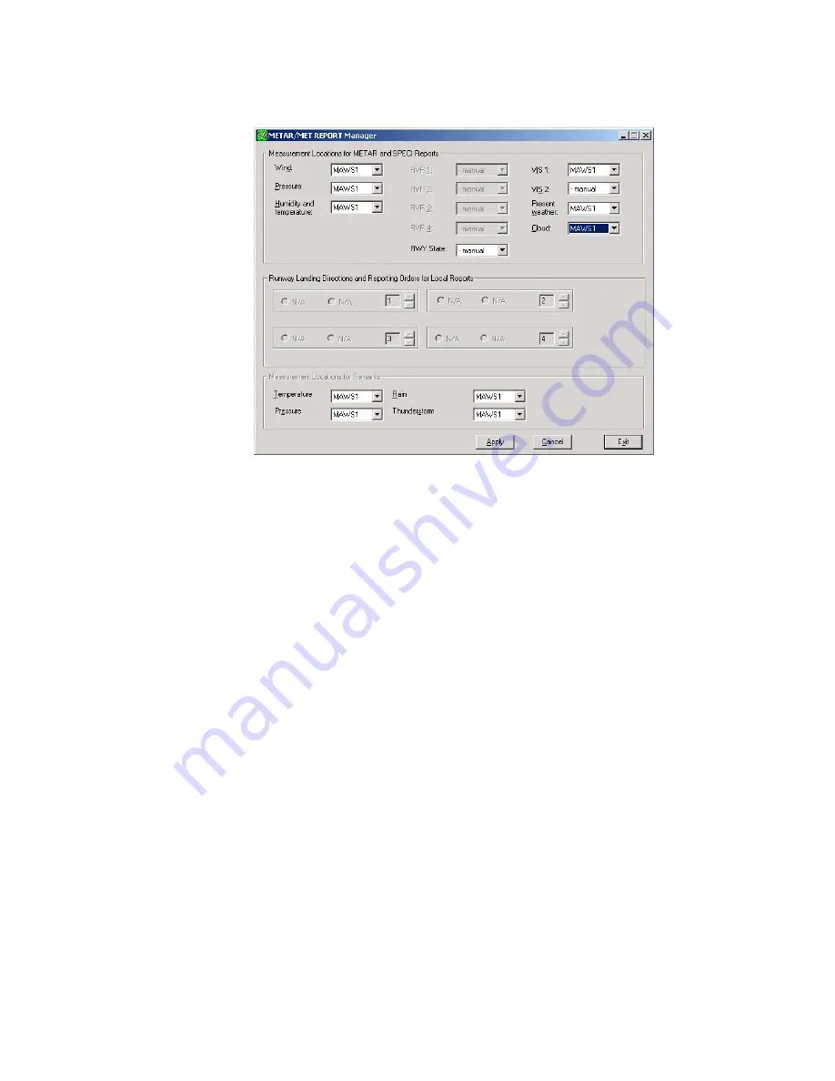 Vaisala TACMET MAWS201MP User Manual Download Page 74