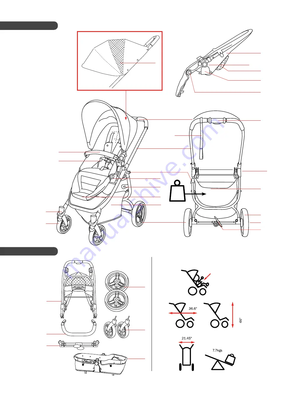 Valco baby velo Product Reference Manual Download Page 4