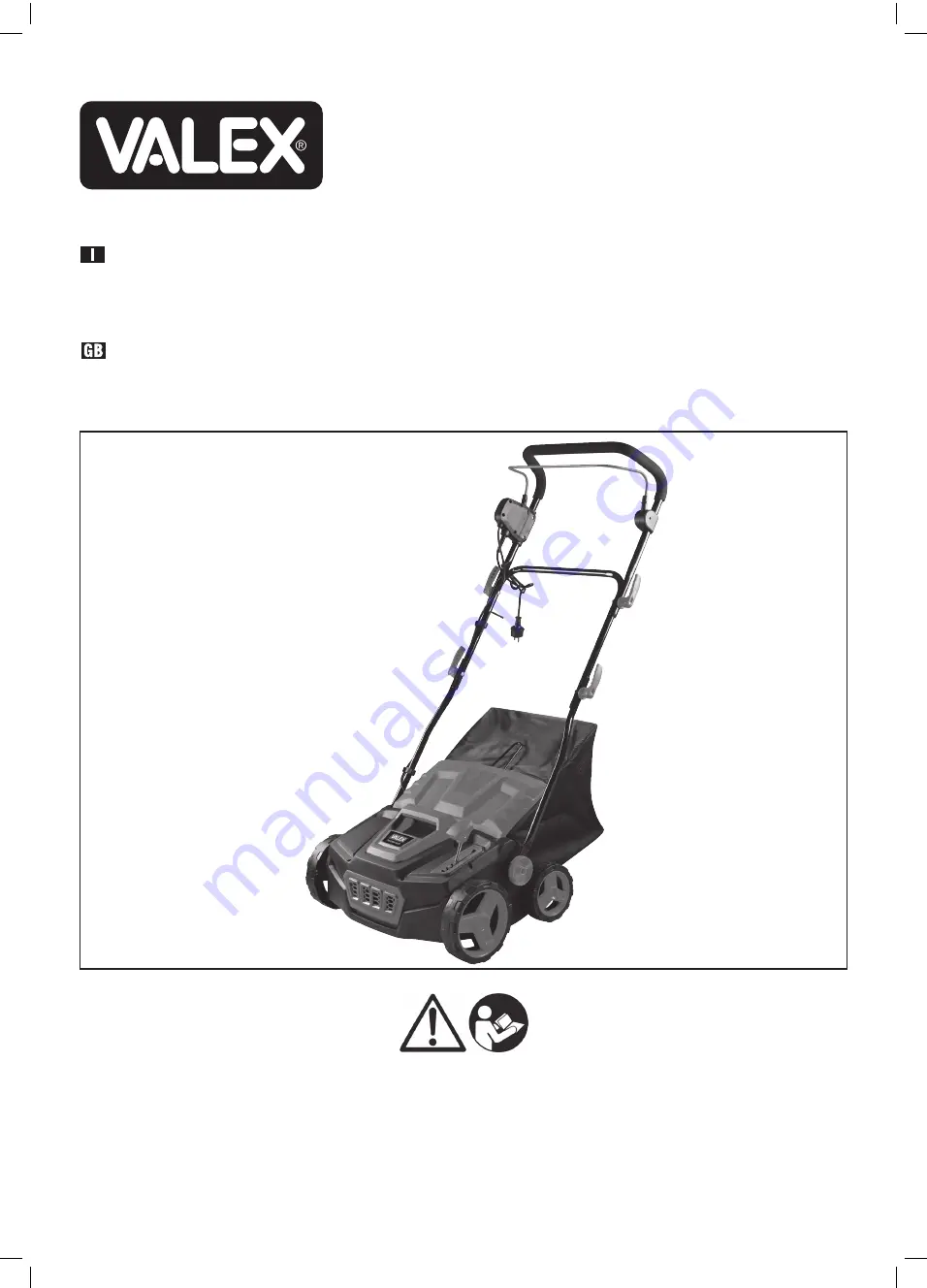 Valex TWISTER 1800 Скачать руководство пользователя страница 1