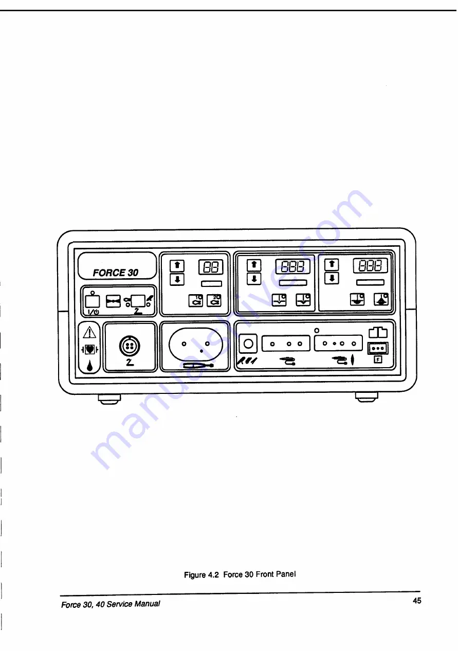 Valleylab Force 30 Service Manual Download Page 53