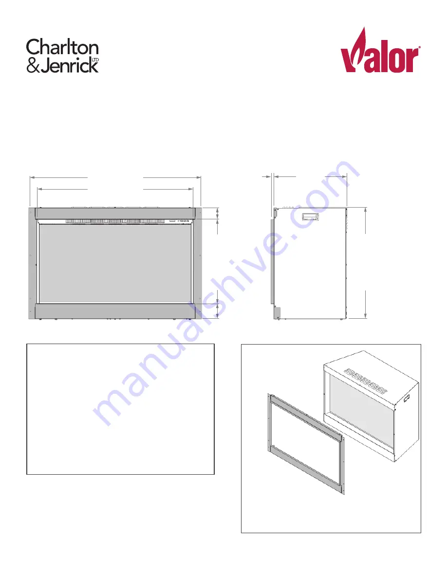 Valor Charlton and Jenrick GE4CIK Installation Instructions Download Page 3