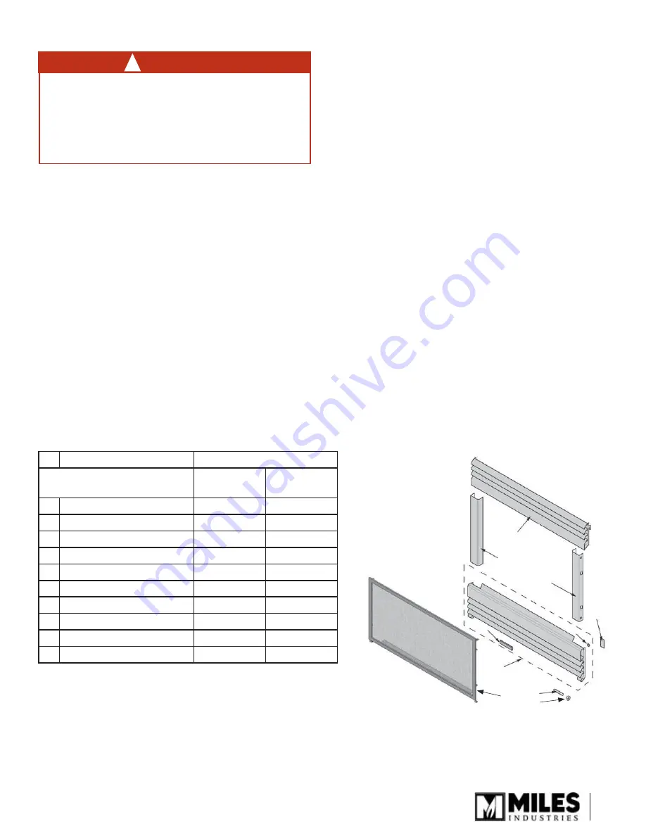 Valor HORIZON 535 Installation Instructions Manual Download Page 3