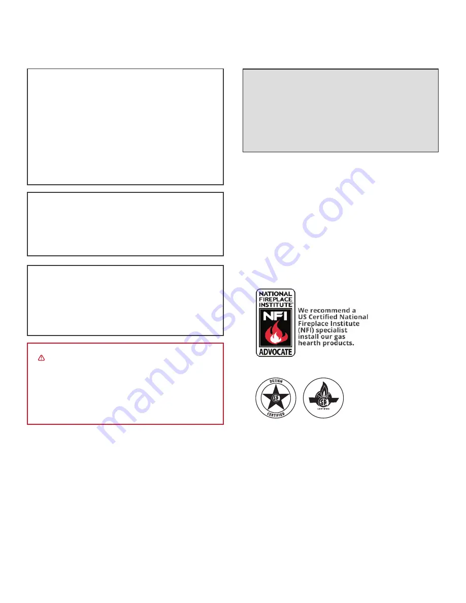 Valor PORTRAIT 530IN Installation Manual Download Page 2