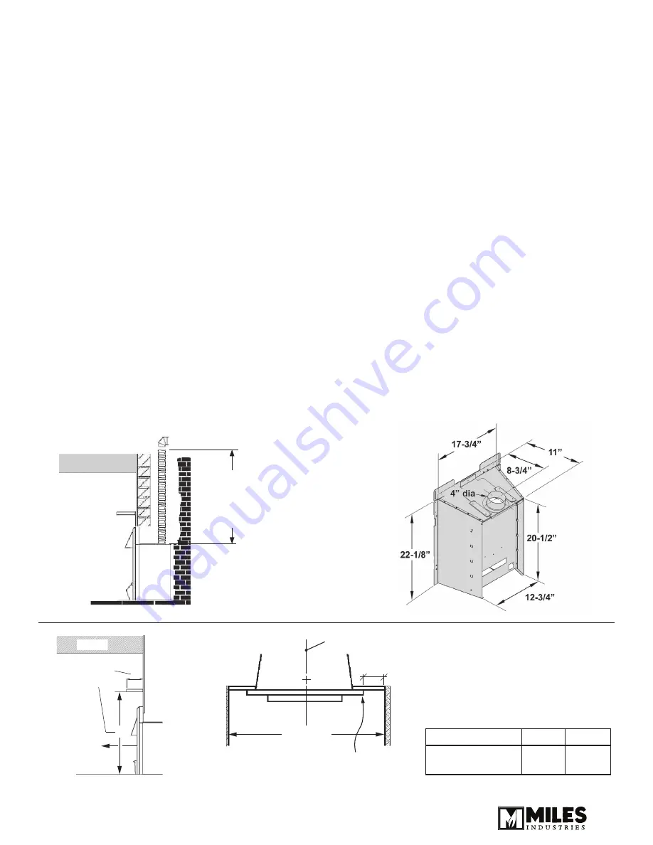 Valor PORTRAIT 922ECN Installation & Operating Instructions Manual Download Page 7