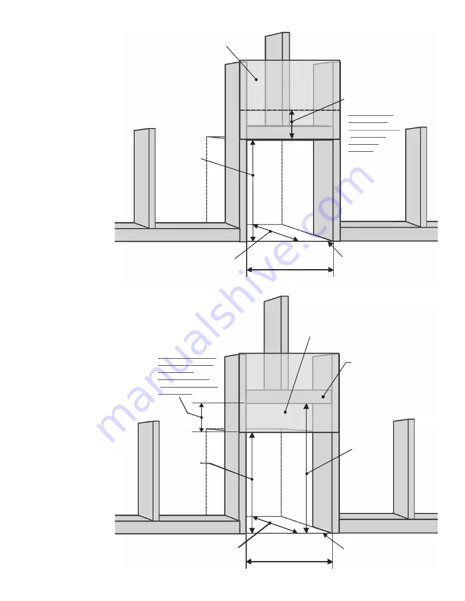 Valor President ZC Cast Front 536CXB Installation Manual Download Page 14