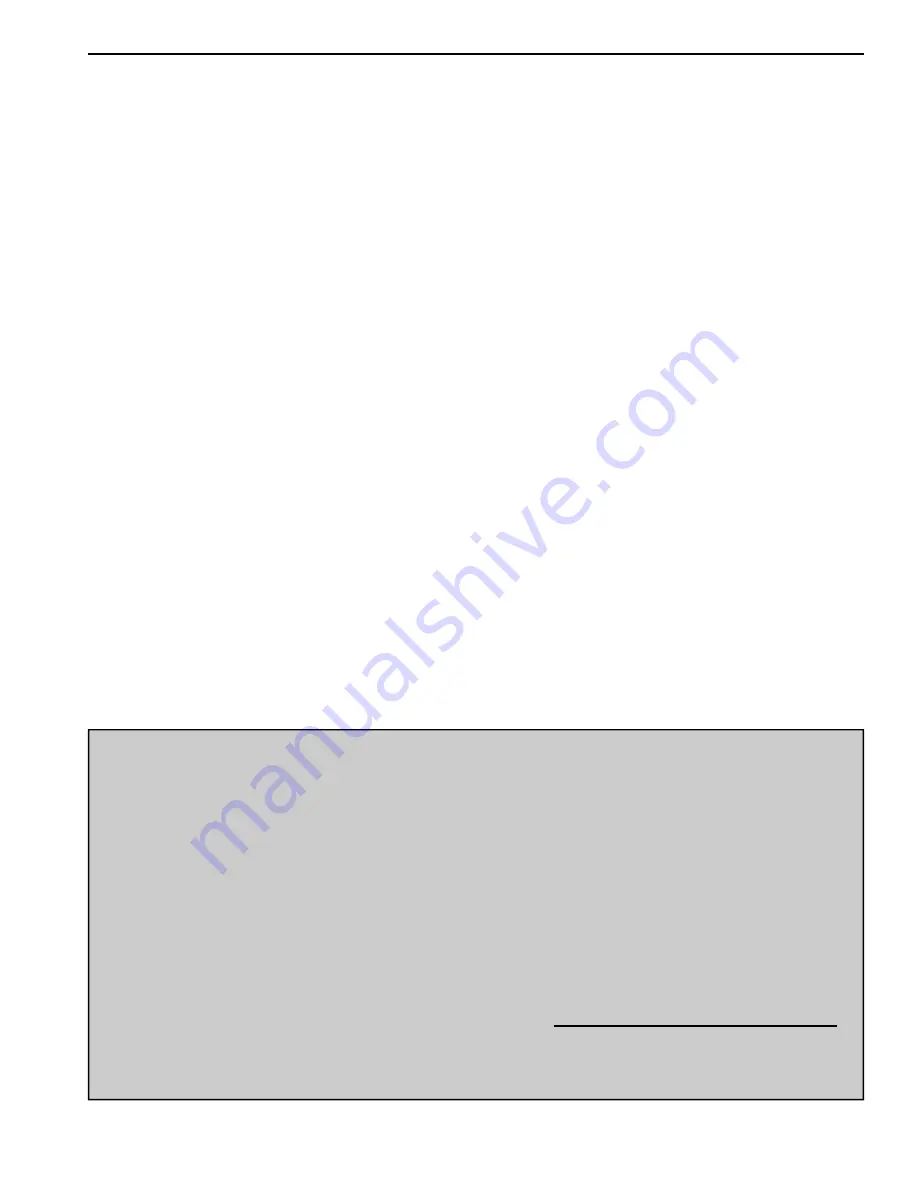 Vandersteen Audio SEVEN Operation Manual Download Page 20