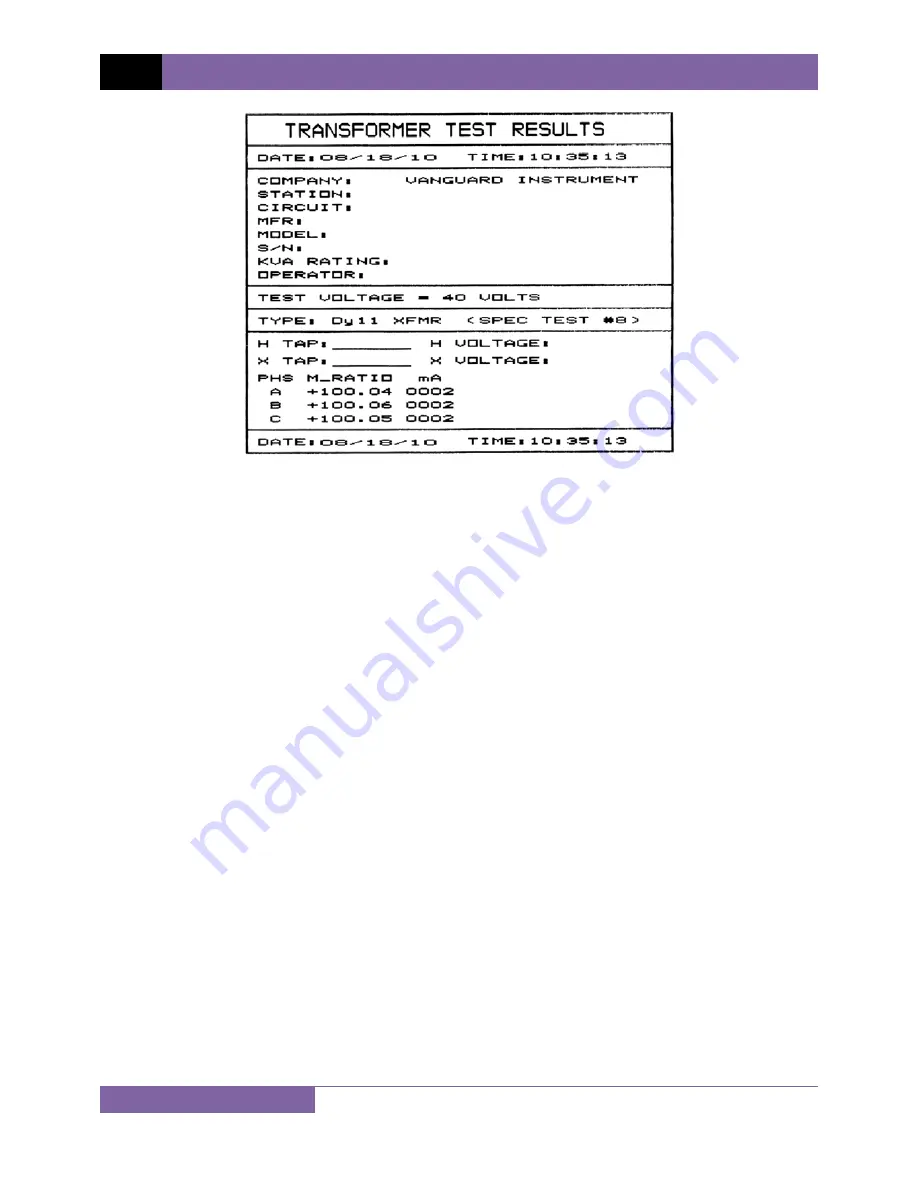 Vanguard Instruments Company ATRT-03 User Manual Download Page 57