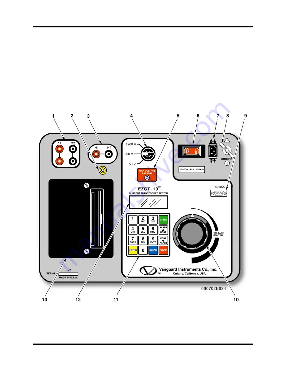 Vanguard Instruments EZCT Скачать руководство пользователя страница 13