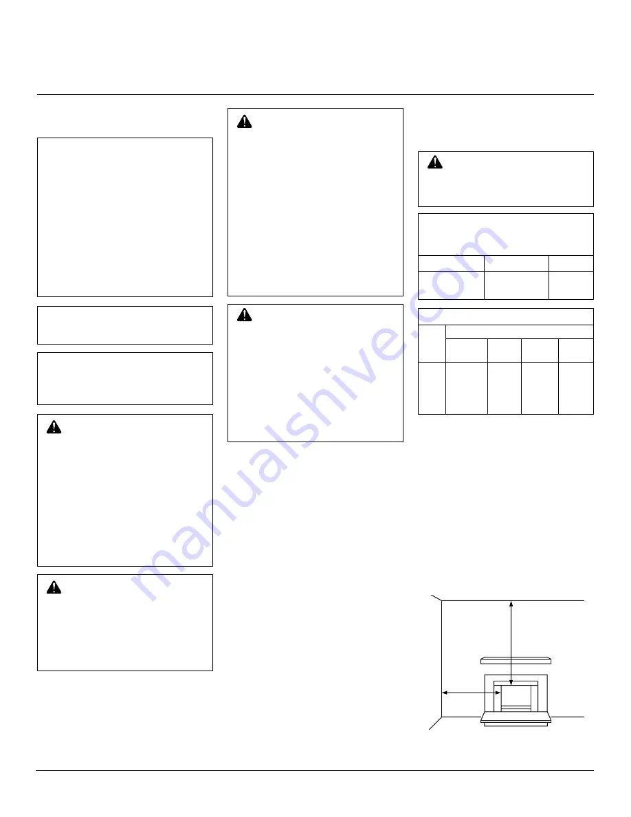 Vanguard FLAME-MAX Operating And Installation Manual Download Page 7