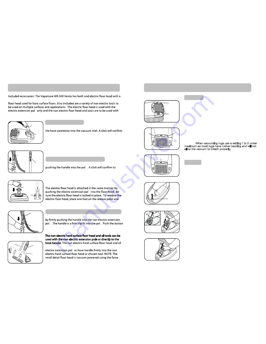 VAPamore MR-500 Vento Instruction Book Download Page 3