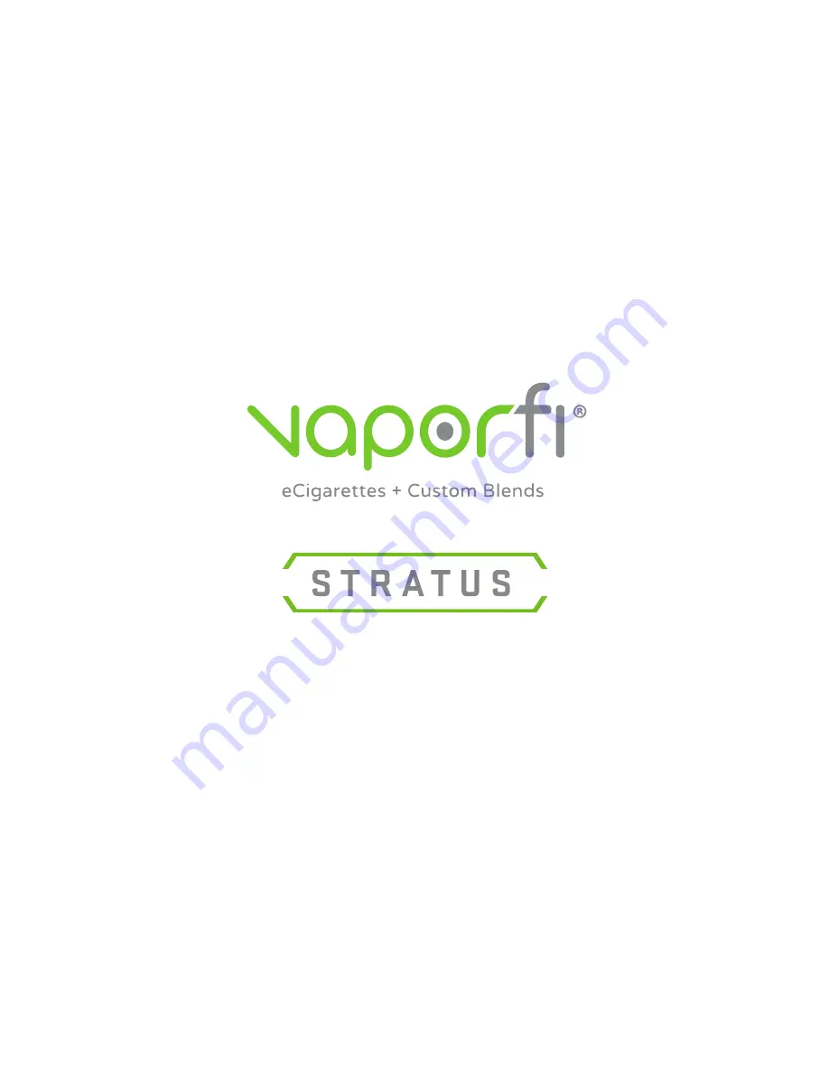 Vaporfi Stratus Скачать руководство пользователя страница 22