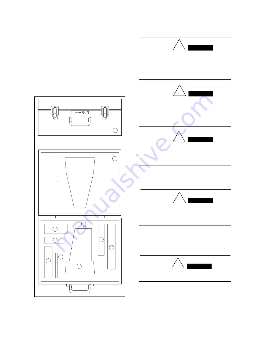 Varian PHD-4 Instruction Manual Download Page 10