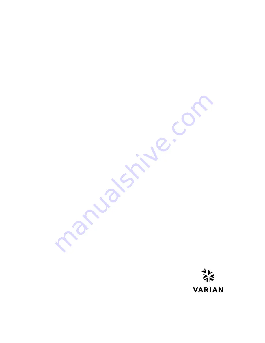 Varian TriScroll 300 Series Replacement Manual Download Page 32