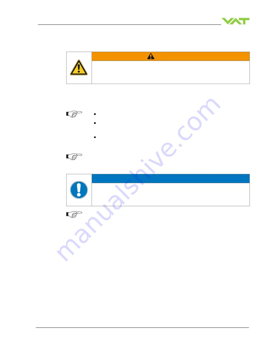 VAT 264 Series Installation, Operating,  & Maintenance Instructions Download Page 9