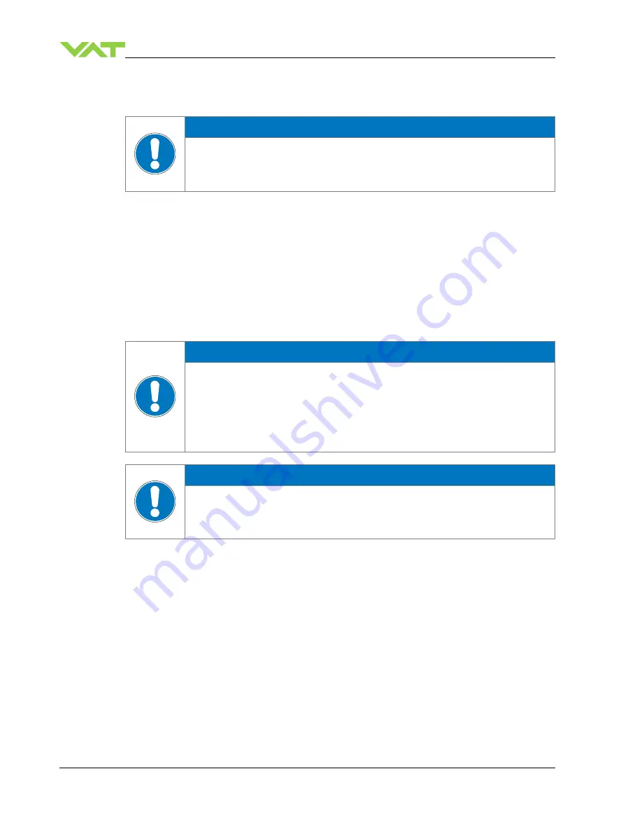 VAT 264 Series Installation, Operating,  & Maintenance Instructions Download Page 22