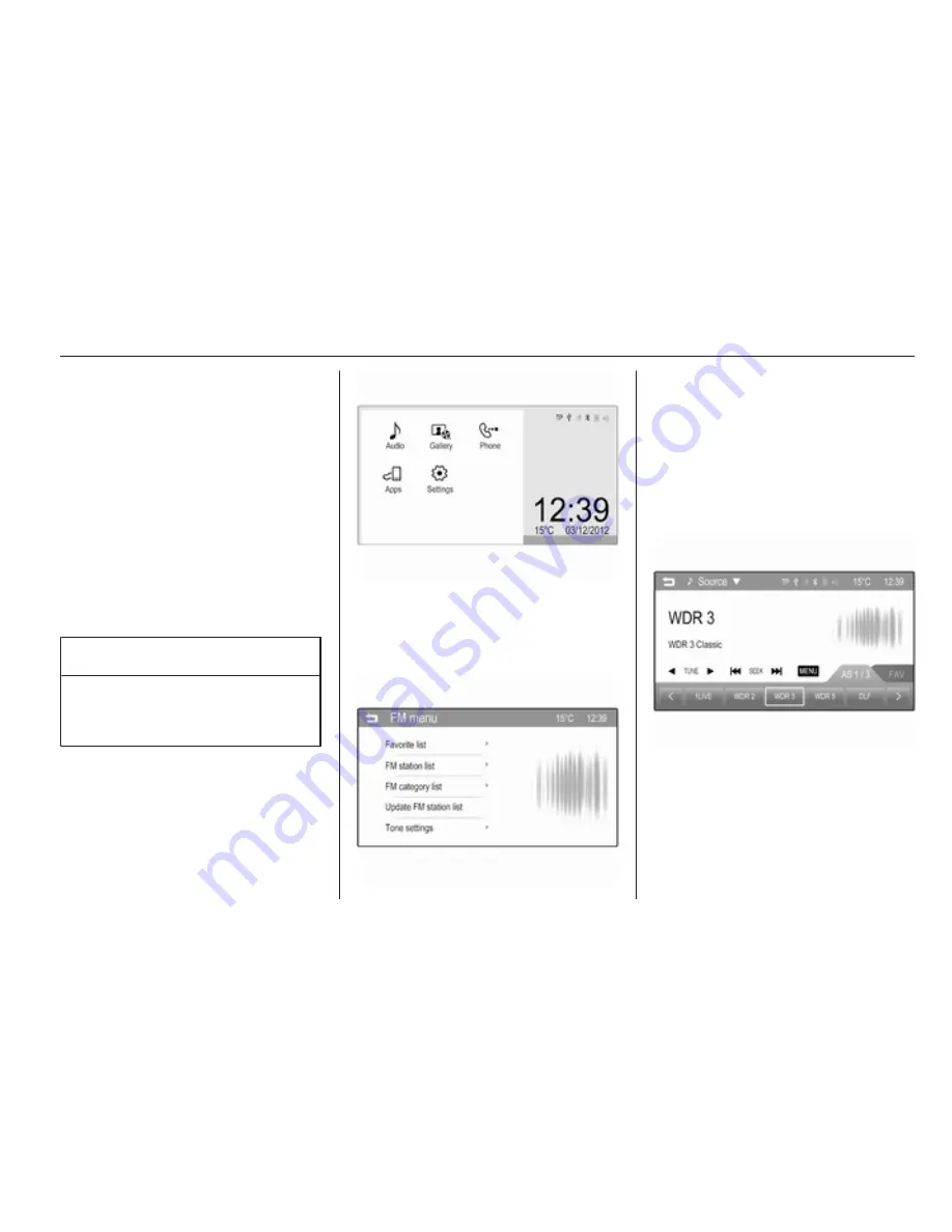 Vauxhall 2013 Adam Infotainment Manual Download Page 12