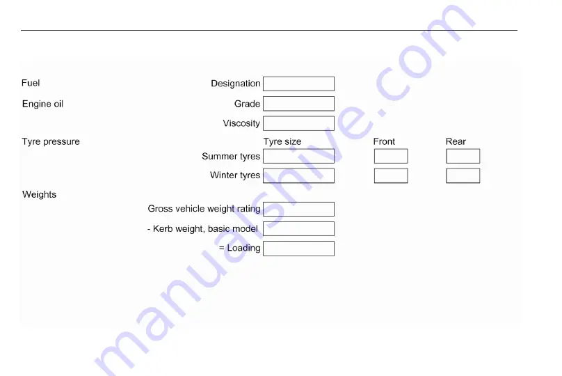 Vauxhall COMBO Owner'S Manual Download Page 4