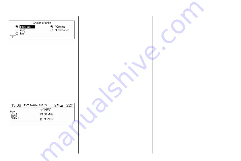 Vauxhall COMBO Owner'S Manual Download Page 196