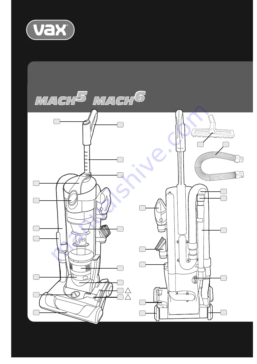 Vax MACH5 Instruction Manual Download Page 1