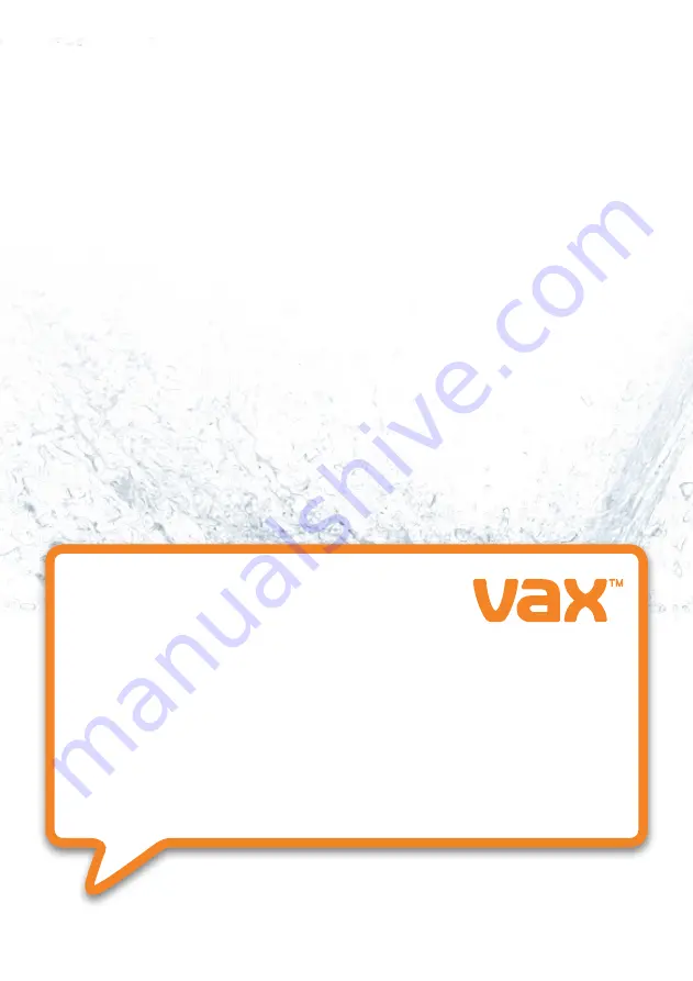 Vax PowerWash 2500w Скачать руководство пользователя страница 4