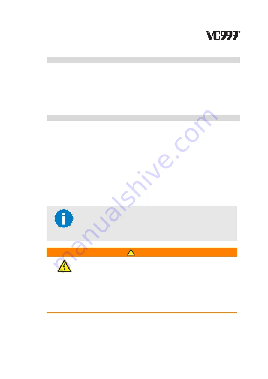 vc999 TR2 Translation Of The Original Operating Instructions Download Page 13