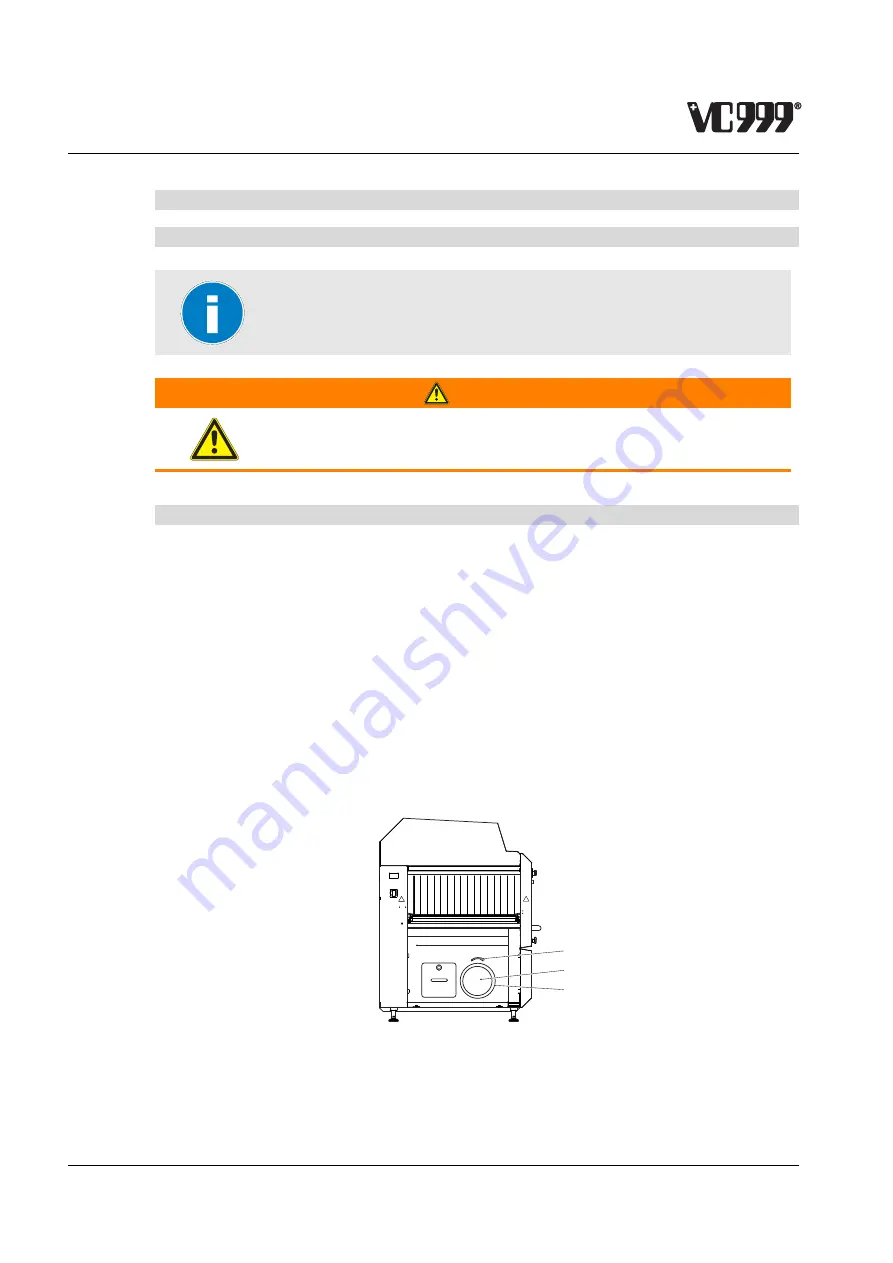 vc999 TR2 Translation Of The Original Operating Instructions Download Page 31