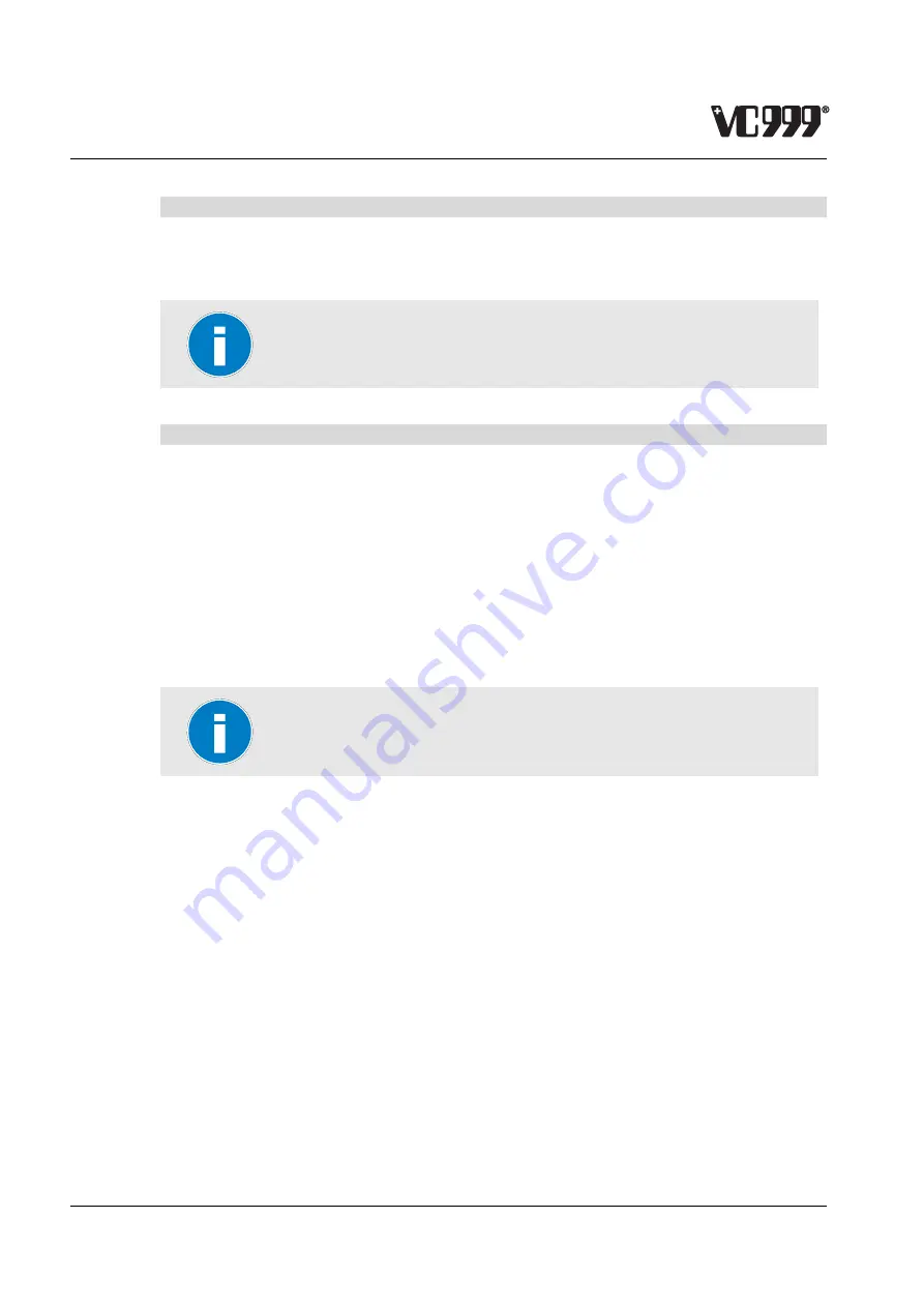 vc999 TR2 Translation Of The Original Operating Instructions Download Page 76