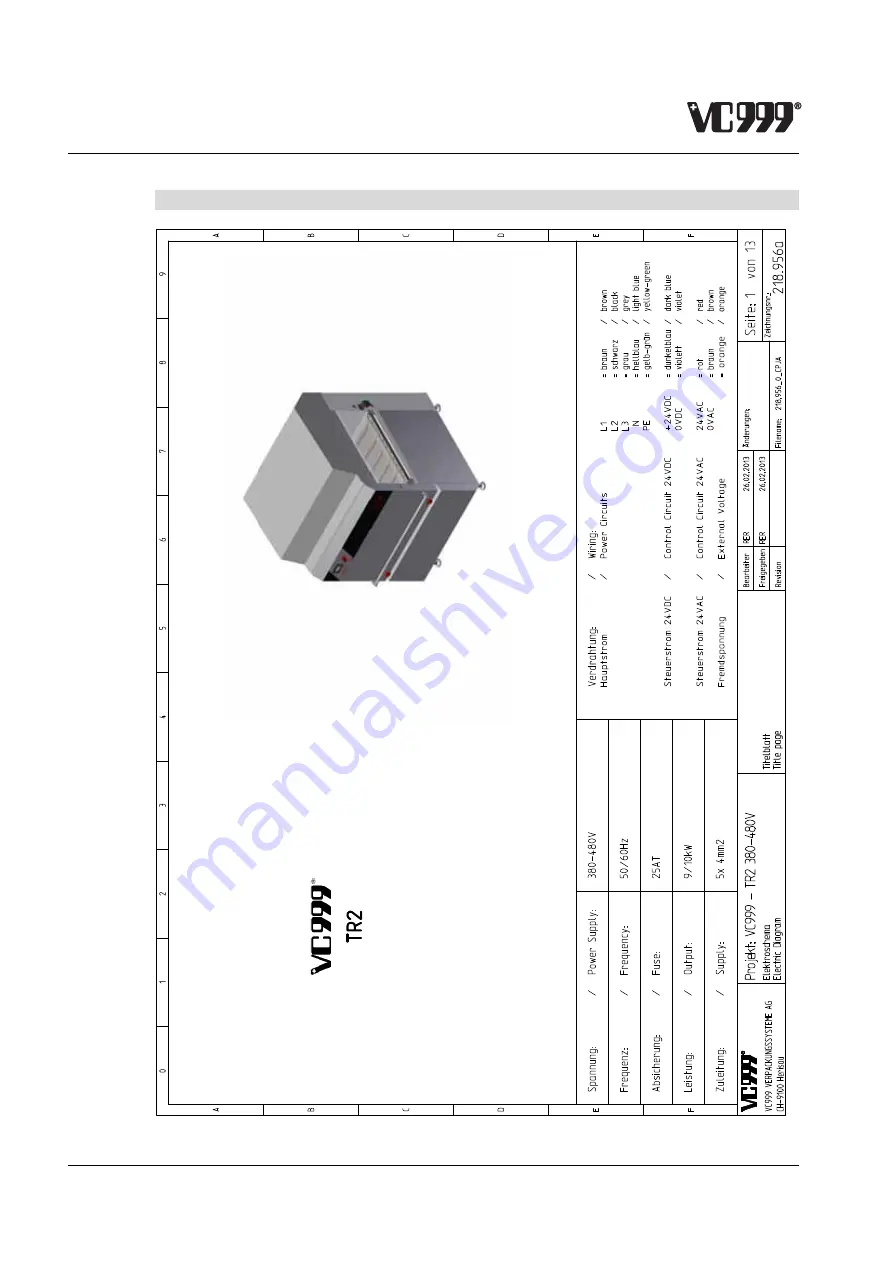 vc999 TR2 Translation Of The Original Operating Instructions Download Page 84