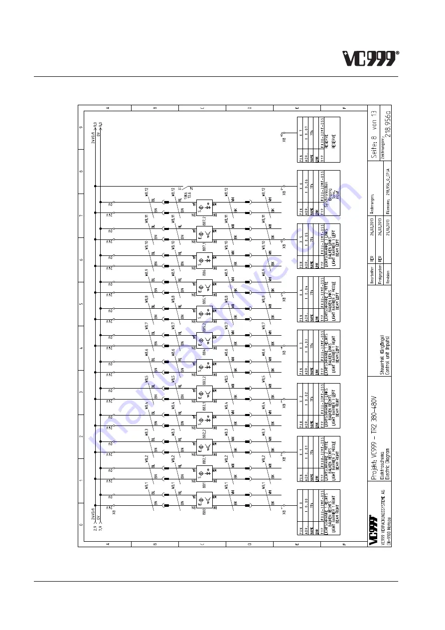 vc999 TR2 Translation Of The Original Operating Instructions Download Page 91